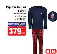 PİJAMA TAKIMI ERKEK fiyat ve kampanya bilgisi